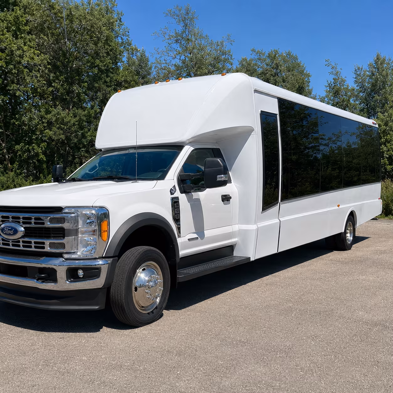 bus rentals for corporate relocations and large group moves