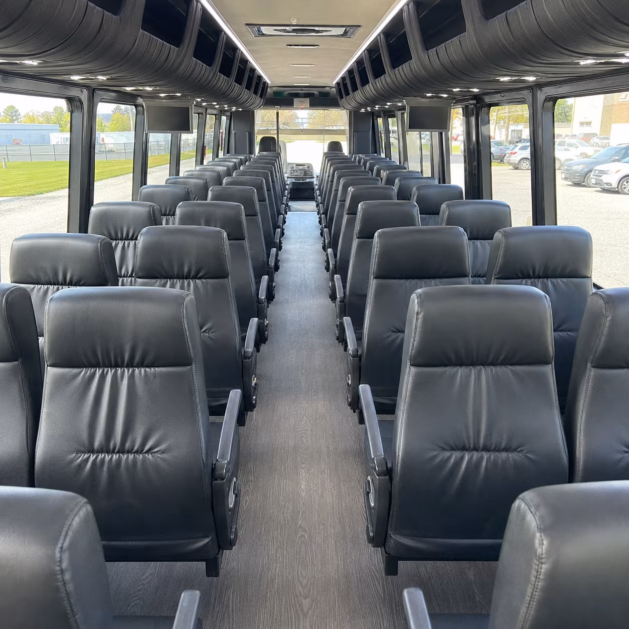 manhattan 30 passenger minibus interior