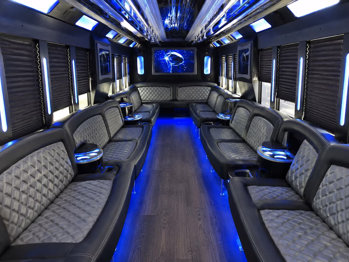 manhattan holiday party bus rental