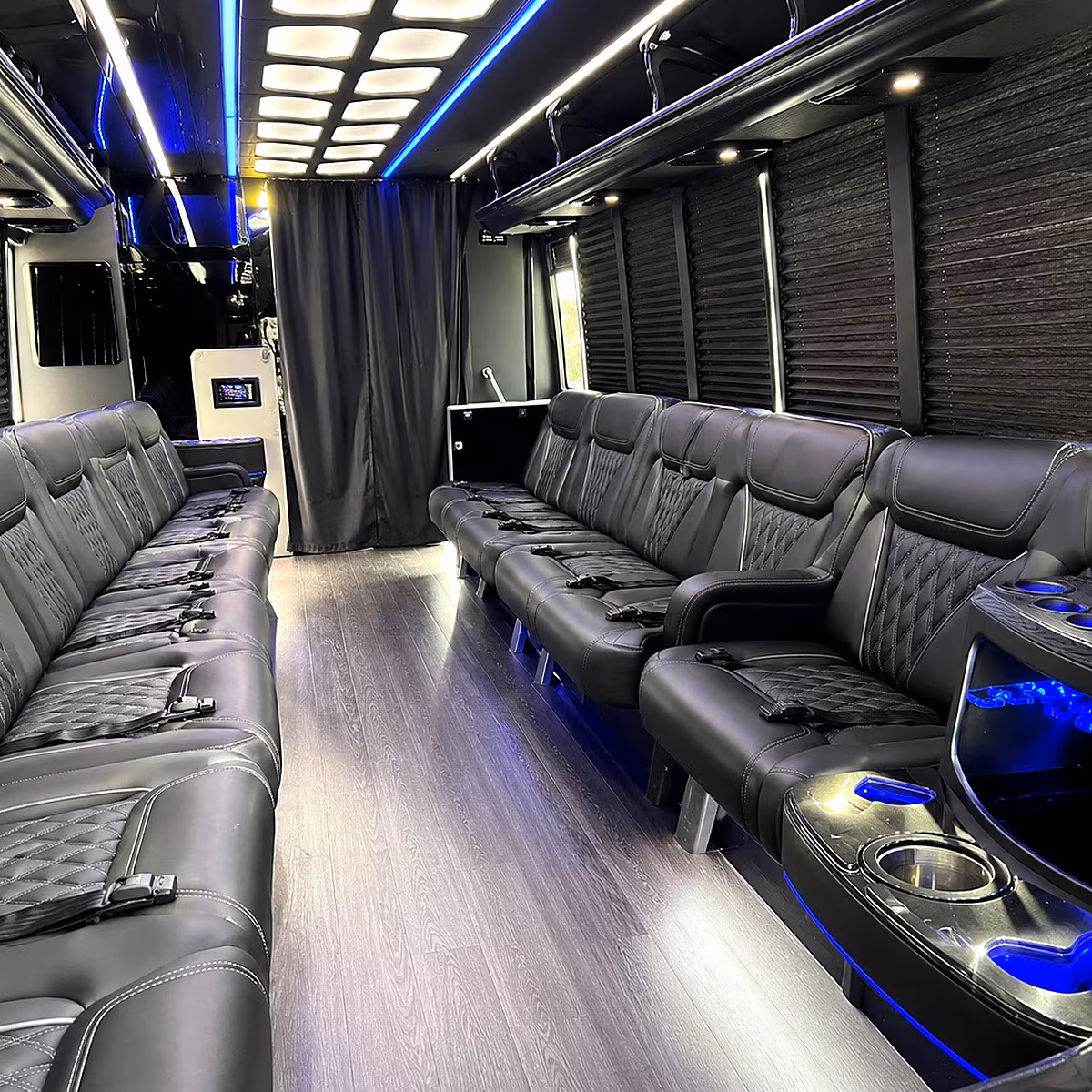 manhattan party bus inside