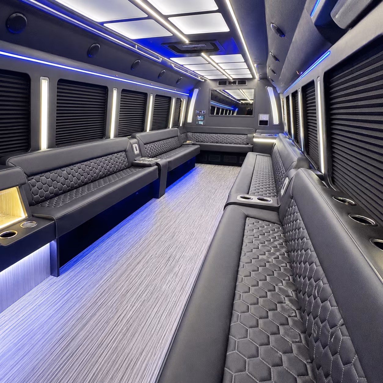 manhattan party bus interior