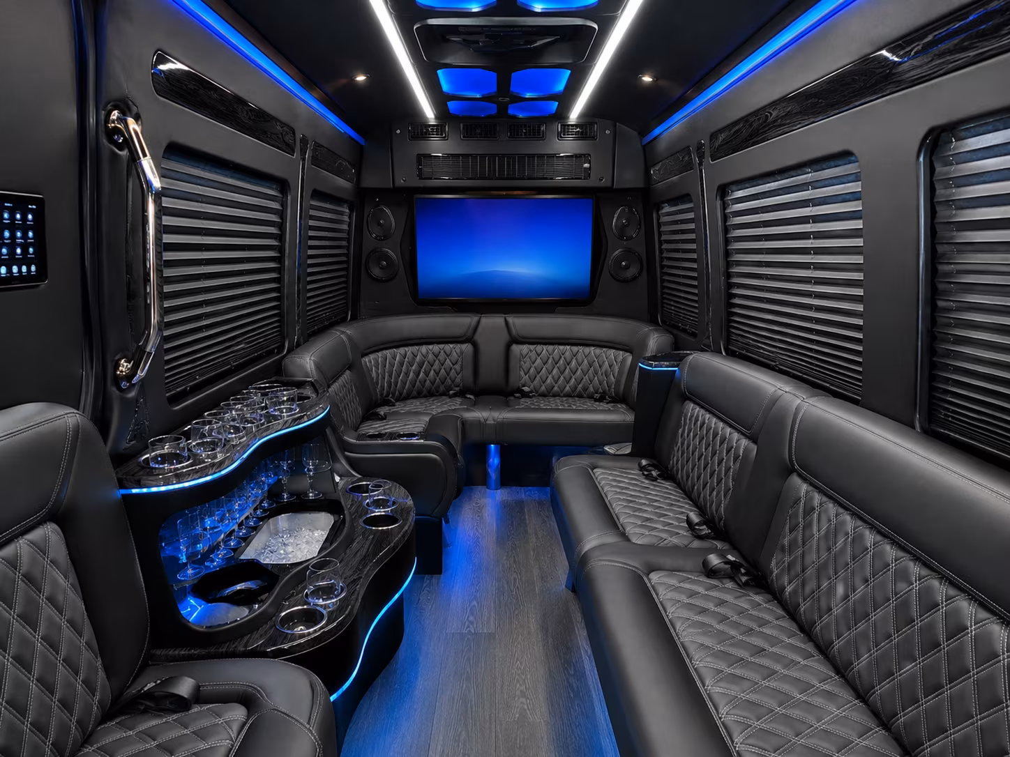 manhattan sprinter limousine interior