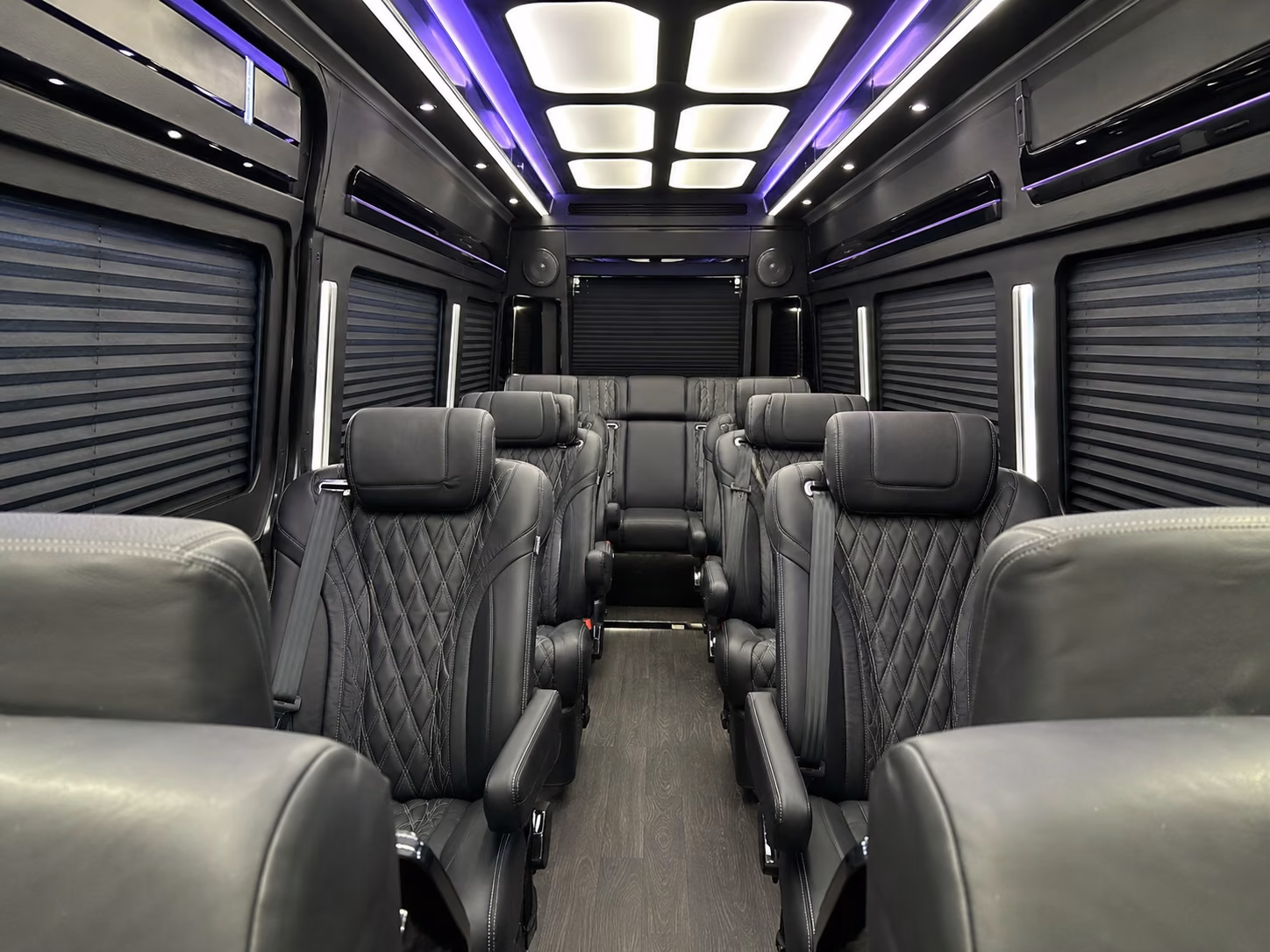 manhattan sprinter van with driver inside